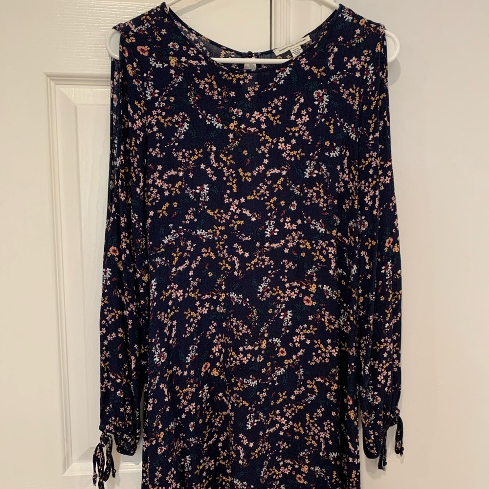 floral mini dress